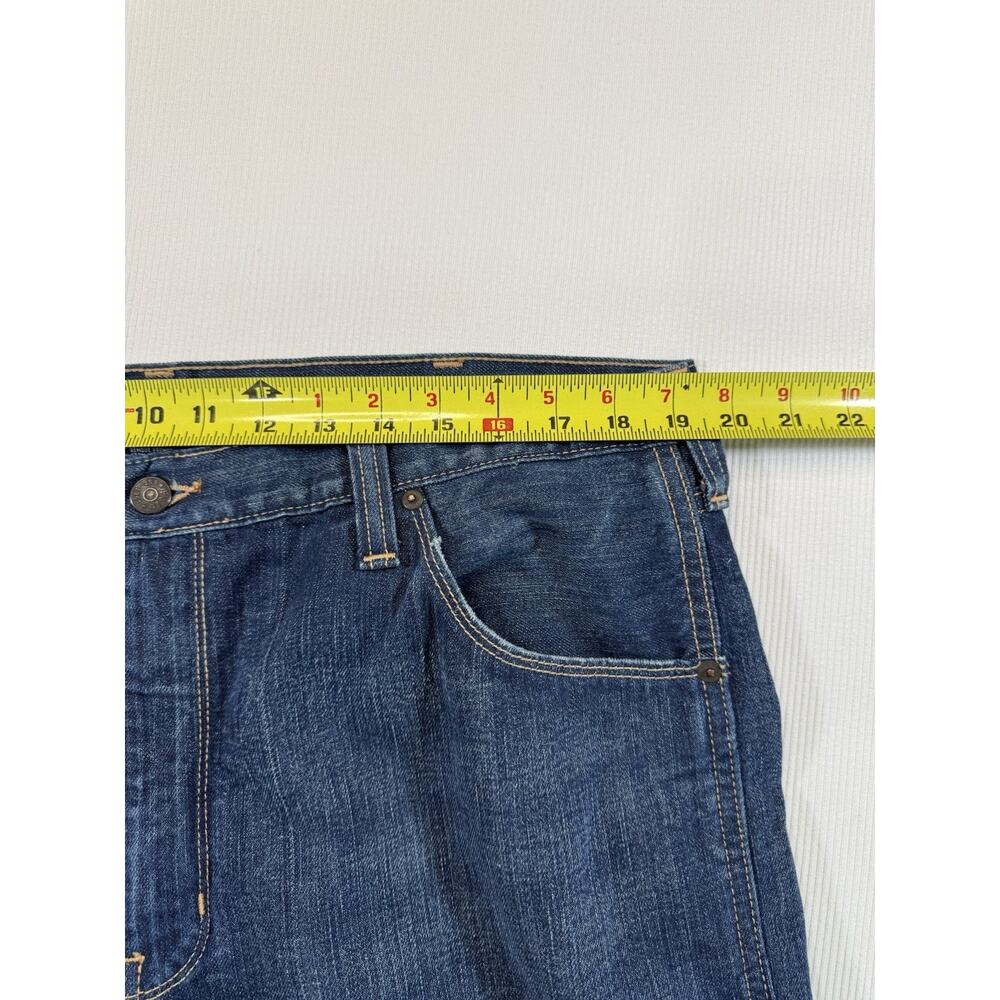 Polo Ralph Lauren Jeans Mens 38x32 Classic Straight Denim Blue 100% Cotton - Picture 4 of 9